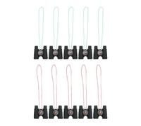 LABRIMP 10piezas Mini Telescopio De Juguete con Brújula Binoculares para Herramienta De Obsequio para Exteriores Unidades