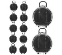 LABRIMP 12piezas Cajas De Dulces De Boda Mini Caja De Maletín Redonda Almacenamiento De Joyas y Artículos Pequeños Diseño Creativo y Funcional Para Fiestas y