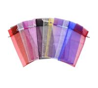 LABRIMP 15 Piezas Bolsitas de Organza para Vino Funda Reutilizable con Cordón Decoración de Fiesta