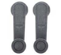 LABRIMP 2 Manivelas para Ventana de Coche Gris Yb-05 Piezas de Manivela de Ventana Manual Manija para Elevalunas Accesorios Interiores Automotor Reemplazo para Puertas Compatibles