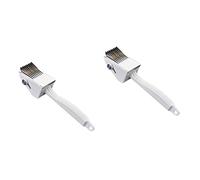 LABRIMP 2 Piezas Cuchillo Corta Calamares Cortador De Riñón De Restaurante Cortador De Mollejas Portátil Rallador De Queso Removedor De Escamas De Pescado Corte De Carne Acero Inoxidable