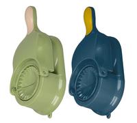 LABRIMP 2 piezas Molde para Empanadillas Prensa de Masa Antiadherente de Azul y Verde Herramienta Práctica para Cocina Familiar y