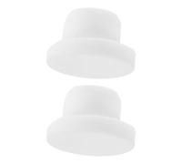 LABRIMP 2 Unidades Tapón De Congelador Redondo De Goma Refrigerador Heladera Neveras Sello De Goma del Orificio De Drenaje del Orificio del Congelador White
