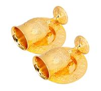 LABRIMP 2juegos Copa De Bendición Judía Vintage De Shabat Bandeja Incluida Copa De Vino para Ceremonia De Havdalah para Fiestas Judías y Reuniones Religiosas