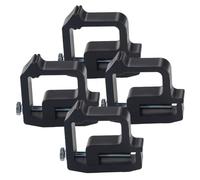 LABRIMP 4 Piezas Abrazaderas Resistentes para Tapa de Camión Montaje Seguro para Camper y Portaequipajes Fáciles de Instalar Accesorio para Camiones y Caravanas