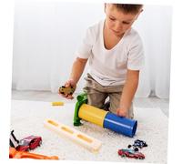 LABRIMP 4 Piezas Accesorios para Tren de Dominó con Clips para Familiares Almacenamiento Práctico y Soporte para Construcción Creativa