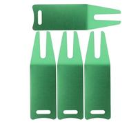 LABRIMP 4 Piezas Herramienta Tenedor Portátil de Reparación de Divots de Golf en Aleación de Verde para del Deporte en Tipo de Campos