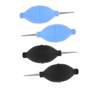 LABRIMP 4 piezas Soplador Aire Potente para Limpieza Cámara y Teclados Bola Aire Unidireccional Herramienta Portátil sin Olor Durable