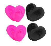LABRIMP 4 Silicone Ear Covers para Protección de Oídos Tintado de Cabello de Calor Reutilizable Impermeables para Ducha y Tratamientos de Accesorios de Salón para y Permanentes