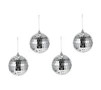 LABRIMP 4piezas Esferas De Espejo Decorativas Para Fiestas De Bolas De Disco De Reflectante Para Bodas Cumpleaños y Festivales