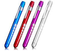 LABRIMP 4piezas Linterna Médica para Enfermeras Linternas De Diagnóstico para Enfermería y Médicos Luz Pluma Bolígrafo Luminoso Suministros De Enfermería