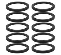 LABRIMP 5 Pares Espaciadores para Altavoces de Coche 65 Pulgadas Anillos Adaptadores de Plástico para Altavoz Soporte Plano para Instalación de Audio Automotriz