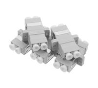 LABRIMP 5 Piezas Adaptador de Fibra Óptica LC Dúplex con Acoplador de Brida para Redes de Fibra Conectores Simplex Instalación Sencilla y Transmisión