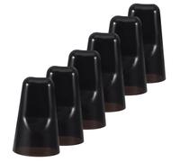 LABRIMP 6 Piezas Tapones Vertedores para Botellas de Vino con Flexible y Antiderrames Cubiertas para de Botella Dispensador sin Goteo para Uso Diario Hogar y Profesional