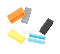LABRIMP 6piezas Anillo Banda Reloj Correa Reloj Círculo Flexible Soporte Material Silicona Cómodo