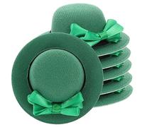 LABRIMP 6piezas Tapa De Botella De Vino Verde para Decoración del Día De San Adornos para Botellas De Vino para Manualidades