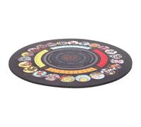 LABRIMP Alfombrilla de Goma para Cartas del Tarot Diseño Creativo y Sensación Cómoda, Plegable para Juegos de Adivinación y Fiestas Místicas