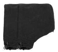 LABRIMP Bolsa Colectora de Polvo para Máquina Cortadora de Aluminio, 10 Pulgadas, 2 Unidades, Tela Transpirable Cremallera para Taller, Accesorio Reemplazable para Aspiradora Industrial