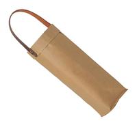 LABRIMP Bolsa para Botella de Vino de Papel Kraft y Cuero Reutilizable, Portátil y Protectora para Botellas de Vino Tinto en Fiestas y Visitas