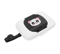 LABRIMP Caja Dispensadora Portátil para Toallitas Húmedas Niña Contenedor Ligero con Apertura Fácil y Gancho para Colgar Cochecito o Bolso para y Uso Diario