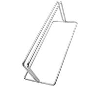 LABRIMP Clip para Pantalla Divisoria, Clip de Pantalla de Mesa, Soporte de Partición Divisoria de Acero, para Paneles de 6 Mm, Diseño Sin Perforación, para Escritorios de Empresa