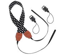 LABRIMP Correa De Cámara Ajustable y Bandolera para Cuello y Hombro para Fotógrafos, Estilo Vintage, Cómoda y Resistente para Uso Deportivo y Diario, Color Negro