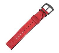 LABRIMP Correa de Reloj Cuero Auténtico Retro para Pulsera Reemplazable Resistente y Ligera Color Compatible con Watch