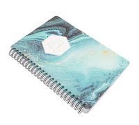 LABRIMP Cuaderno de Planificación de Fitness A5 Espiral, Bloc de Notas Portátil para Diario de Ejercicios y Registro de Rutinas, Libro de Planificación de Agenda para Entrenamiento