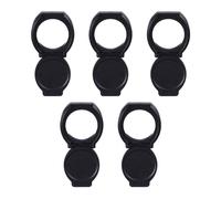 LABRIMP Cubierta de Privacidad para Cámara Web Adhesivo Autoadherente, Pack de 5 Unidades, Diseño Ultra Fino, Compatible Portátiles y Tablets, Protección contra Hackeo, Color Negro