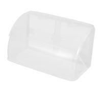 LABRIMP Cubierta para Enchufe Doble Tipo 86 Caja Protectora Antisalpicaduras Transparente y Autoadhesiva Resistente al Agua para Exteriores y Protección Infantil