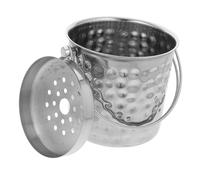 LABRIMP Cubo de Hielo de Acero Inoxidable Resistente para Bar Cubitera Portátil para Cerveza y Camping Cubo para Botellas y Almacenamiento de Hielo