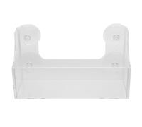LABRIMP Estante de Acrílico para Nevera Ventosas, Botellero Frigorífico Firme y Ahorrador de Espacio para Organizar Latas en Puerta de Refrigerador