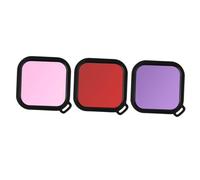 LABRIMP Filtros De Buceo para Cámara Deportiva Compatible Incluye Estuche Filtros Subacuáticos para Snorkel Snorkel y Polarizador para Cámara Deportiva