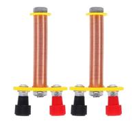 LABRIMP Kit de 2 Bobinas Electromagnéticas Estructura en T para Enseñanza de Circuitos Eléctricos, Material Cobre y Plástico, Adecuado para Demostraciones y Estudiantes