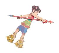 LABRIMP Kit de Marionetas de Sombras DIY de Madera para Juguete Educativo Tradicional Chino de Personaje Clásico de Viaje al Oeste