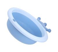 LABRIMP Lavabo Ligero y Práctico de Plástico Azul para Ñiño Plegable Portátil para Lavar Manos y Cuerpo en Viajes o Uso Diario