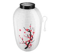 LABRIMP Linterna Japonesa de Estilo Tradicional con Diseño de Flor de Ciruelo para Decoración Exterior Restaurantes y Jardines Colgante Resistente y Elegante