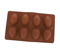 LABRIMP Molde de Silicona para Hornear Cavidades de Huevos de Pascua para Chocolates Gelatinas y Cupcakes y de Limpiar
