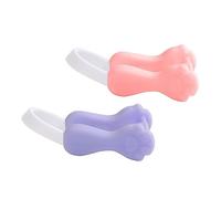 LABRIMP Moldeador de Nariz para Levantar y Moldear la Nariz Diseño Ergonómico de Silicona 2piezas Adecuado para Uso Durante el Sueño