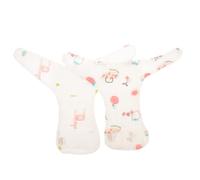 LABRIMP Pañales Reutilizables para Bebés de Algodón, Lavables y Ligeros, 2 Piezas Diseño Aleatorio para Recién Nacidas de 0-3 Meses en Paseo y Caminata Varios estilos