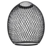 LABRIMP Pantalla de Lámpara Colgante de Metal Hueca Negra de 13 CM Pantalla de Lámpara de Alambre de Hierro para Restaurante y Hogar Cubierta Decorativa Retro Diseño Calado