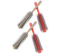 LABRIMP Peines de Peinado Redondos 4piezas para Cabello Material Abs, Antiestáticos y Duraderos, Herramienta de Peluquería Adecuado como Obsequio Color Aleatorio