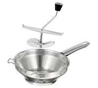 LABRIMP Prensa Manual de Patatas Inoxidable con Mango Antideslizante para Puré Trituradora para Patatas Cocidas y Verduras Fácil Limpieza y Uso