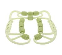 LABRIMP Rodillo Masajeador de Pp 12 Ruedas para Pantorrillas para Masaje Profundo Diseño Ergonómico y Relajación Muscular en Yoga y Deportes