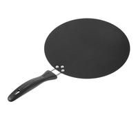 LABRIMP Sartén Antiadherente para Tortillas y Crepas de Hierro Superficie Plana, Resistente para Fogata y Estufa, Diseñada para Cocinar Crepes, Huevos y Filetes Facilidad
