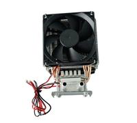 LABRIMP Sistema de Refrigeración Semicondensador Doble Ventilador para Agua Enfriador DIY para Peceras y Equipos de Computación