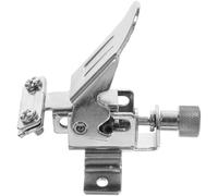 LABRIMP Snare Drum Strainer Metal Regulator with Spring Lever, Adjustable Tension Lock for Jazz Drum Set, 1 Set Silver Accessory