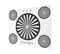 LABRIMP Tarjeta de Prueba de Resolución y Enfoque para Cámaras Ptz Cartel de Calibración para Lentes de Cctv Ayuda Precisa para Ajuste Rápido y Optimización de Imagen