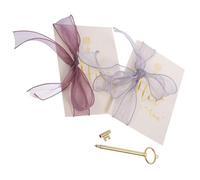 LABRIMP Tarjetas de Votos de Boda de Tarjetas de Elegantes para Bodas Fiestas de Compromiso y Decoración Romántica y Accesorios Fotográficos Diseño Chic y