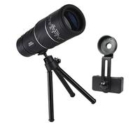 LABRIMP Telescopio Monocular Observación de para Camping Senderismo y Conciertos Soporte para Móvil y Alcance de Diseño Portátil y Resistente